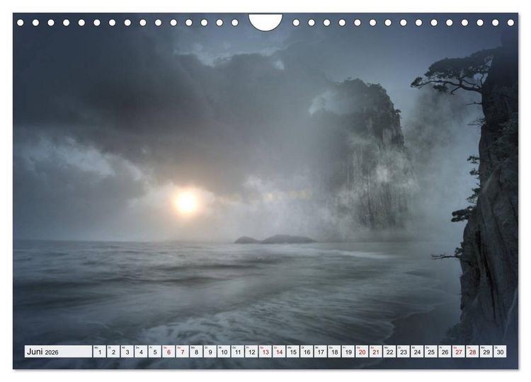 Produktbild: G&ouml;ttererwachen. Die Natur im mystischen Nebel (Wandkalender 2026 DIN A4 quer), CALVENDO Monatskalender