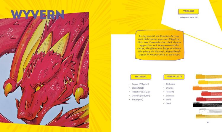 Produktbild: MANGA: Der 5-Wochen-Zeichenkurs &ndash; von art.storms.and.feathers