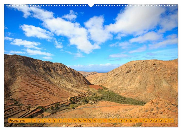 Produktbild: Fuerteventura (Wandkalender 2026 DIN A2 quer), CALVENDO Monatskalender
