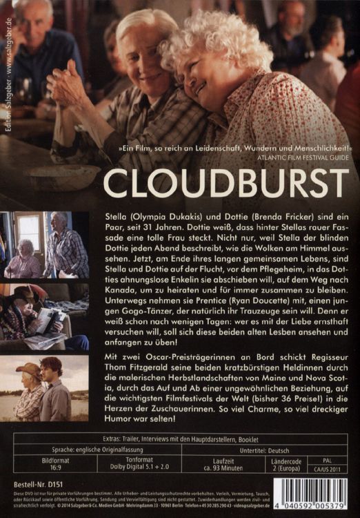 Produktbild: Cloudburst (OmU)