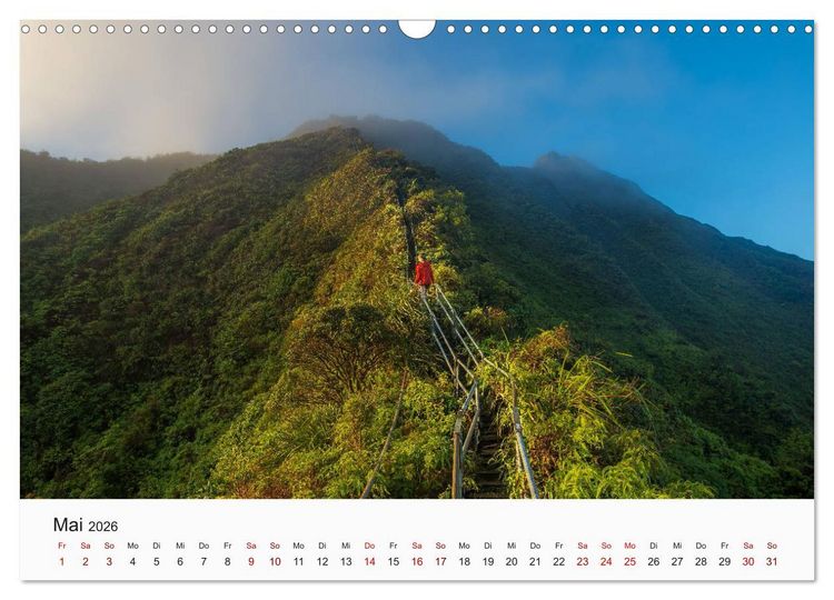 Produktbild: Hawaii - Sommer, Sonne, Urlaub (Wandkalender 2026 DIN A3 quer), CALVENDO Monatskalender