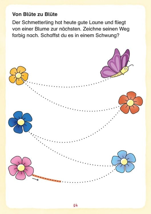Produktbild: Schlau für die Schule: Mein bunter Motorik-Block