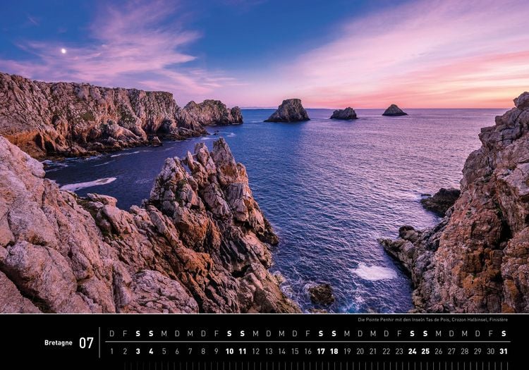 Produktbild: Bretagne Premiumkalender 2027