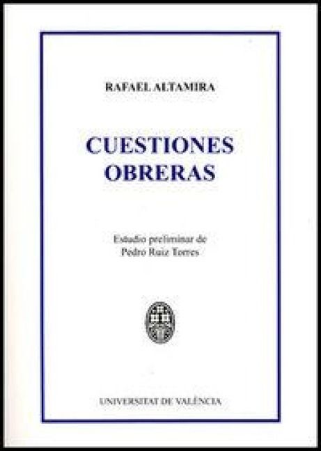 Produktbild: Cuestiones obreras