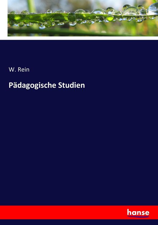 Produktbild: P&auml;dagogische Studien