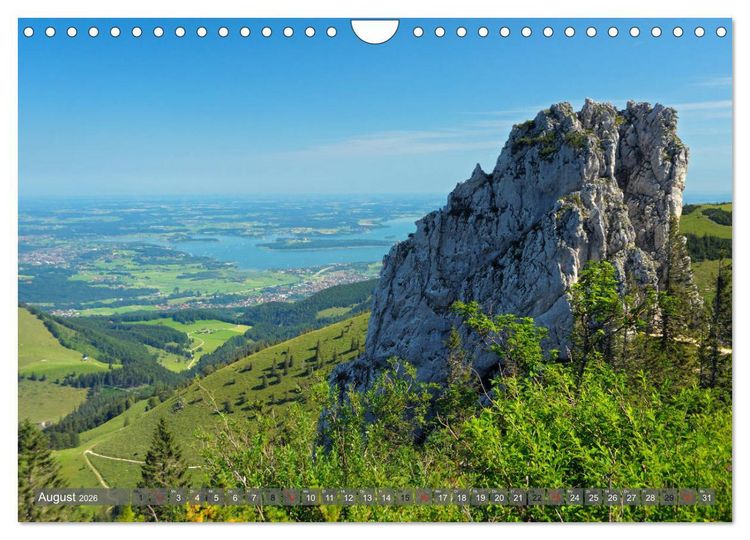 Produktbild: Traumhafter Chiemsee &ndash; Impressionen vom Bayerischen Meer (Wandkalender 2026 DIN A4 quer), CALVENDO Monatskalender