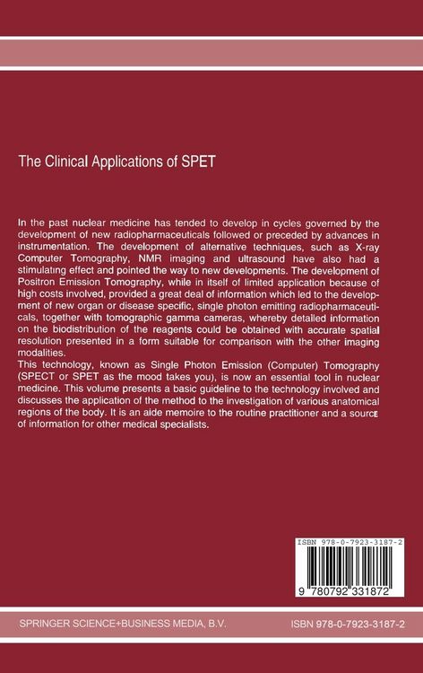 Produktbild: The Clinical Applications of Spet