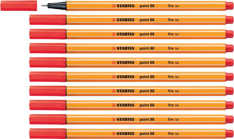 Produktbild: STABILO Fineliner point 88 rot