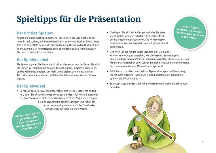 Produktbild: Jesus und Bartim&auml;us. Erz&auml;hlschienen-Figurenset