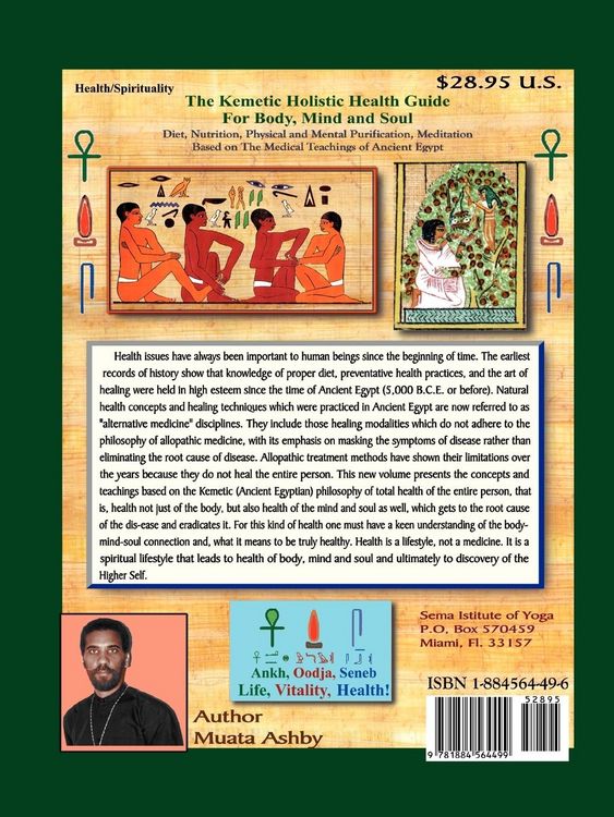 Produktbild: The Kemetic Diet, Food for Body, Mind and Spirit