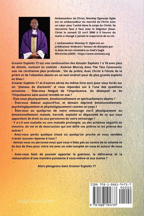 Produktbild: Grands Exploits - 17 Mettant en vedette - Andrew Murray dans les deux Pactes; une vie chr&eacute;tienne..
