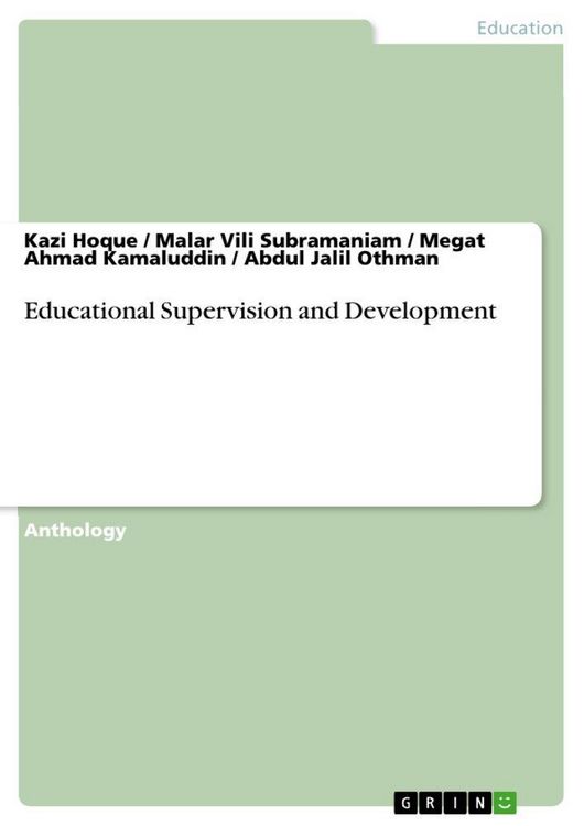 Produktbild: Educational Supervision and Development