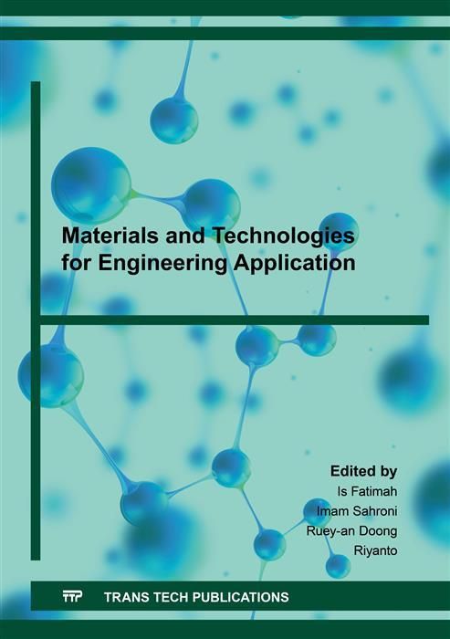 Produktbild: Materials and Technologies for Engineering Application