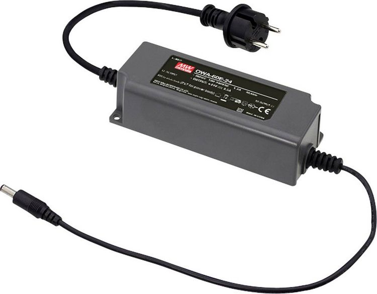 Produktbild: Mean Well MW OWA-60E-36 Tischnetzteil, Festspannung 36 V/DC 1.67A 60W