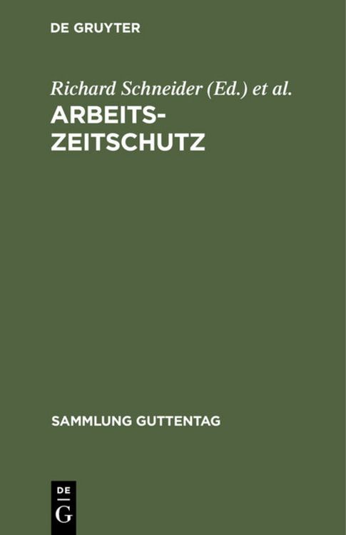 Produktbild: Arbeitszeitschutz