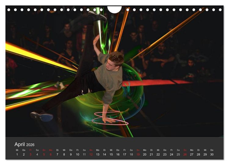 Produktbild: Break Dance B-boys & B-girls (Wandkalender 2026 DIN A4 quer), CALVENDO Monatskalender