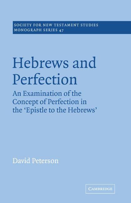 Produktbild: Hebrews and Perfection