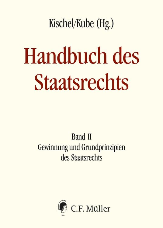 Produktbild: Handbuch des Staatsrechts - Neuausgabe