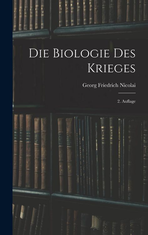 Produktbild: Die Biologie des Krieges