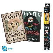 Produktbild: ONE PIECE - Set 2 Chibi Posters - Wanted Brook & Chopper (52