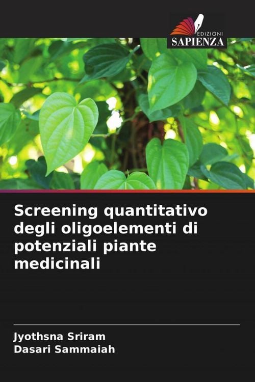 Produktbild: Screening quantitativo degli oligoelementi di potenziali piante medicinali