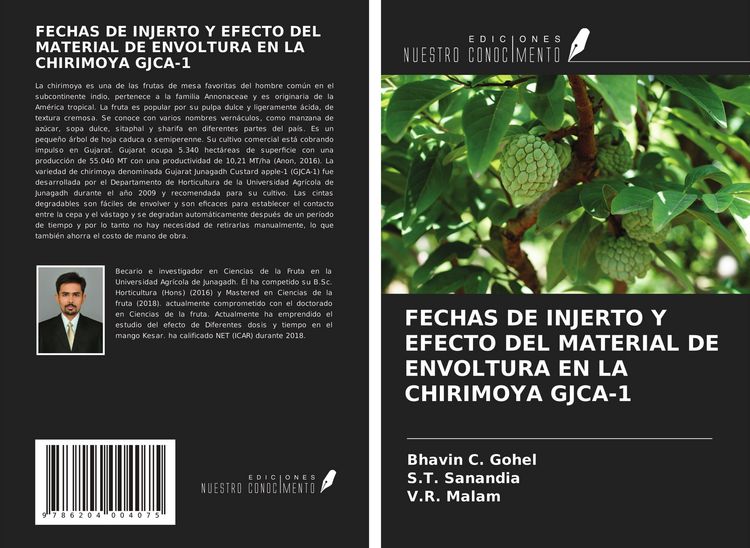 Produktbild: Fechas De Injerto Y Efecto Del Material De Envoltura En La Chirimoya Gjca-1