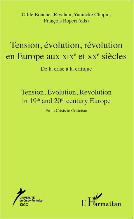 Produktbild: Tension, evolution, revolution en Europe aux XIXe et XXe siecles