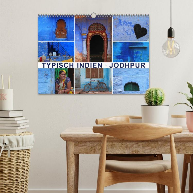 Produktbild: Typisch Indien - Jodhpur (Wandkalender 2026 DIN A3 quer), CALVENDO Monatskalender