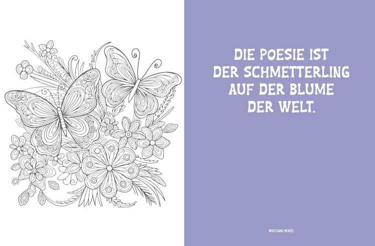 Produktbild: Colorful Mandala &ndash; Bl&uuml;ten und Schmetterlinge