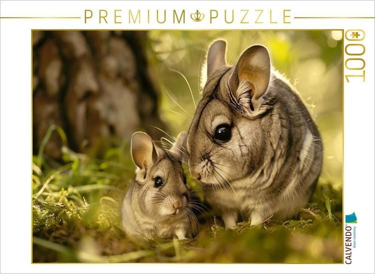Produktbild: CALVENDO Puzzle Ein Motiv aus dem Kalender "Tierkinder des S&uuml;dens" | 1000 Teile Lege-Gr&ouml;&szlig;e 64x48cm Foto-Puzzle f&uuml;r gl&uuml;ckliche Stunden