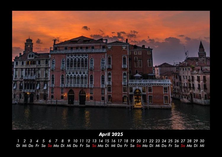Produktbild: Sensation Italien 2025 Fotokalender DIN A3