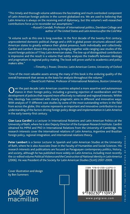 Produktbild: Latin American Foreign Policies