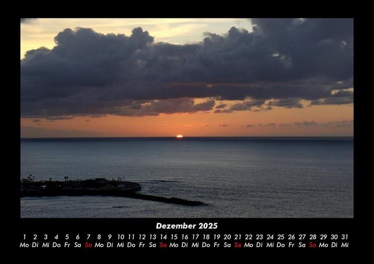 Produktbild: Sonnenunterg&auml;nge 2025 Fotokalender DIN A3