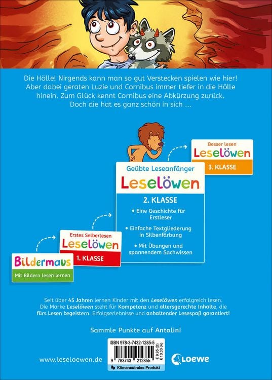 Produktbild: Lesel&ouml;wen 2. Klasse - Ein teuflisches Abenteuer
