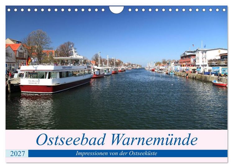Produktbild: Ostseebad Warnem&uuml;nde (Wandkalender 2027 DIN A4 quer), CALVENDO Monatskalender