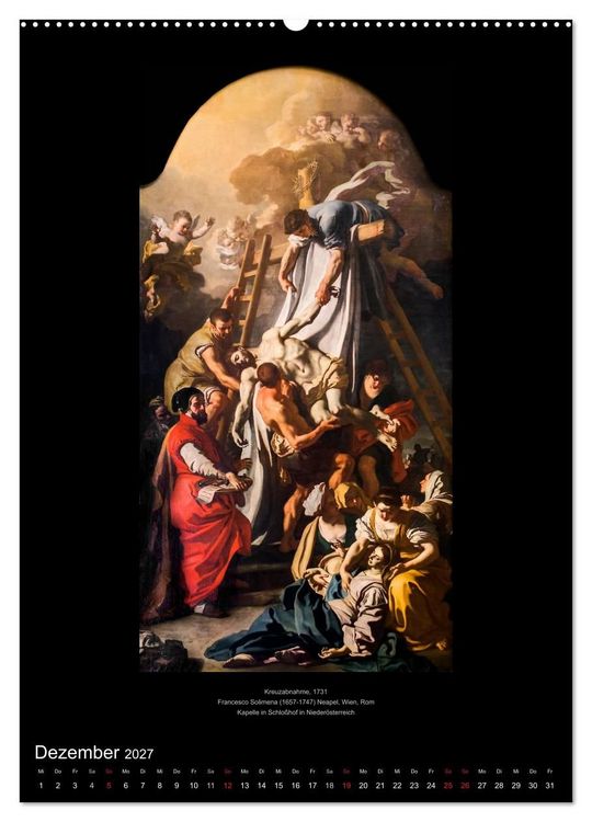 Produktbild: Altarmalerei (hochwertiger Premium Wandkalender 2027 DIN A2 hoch), Kunstdruck in Hochglanz