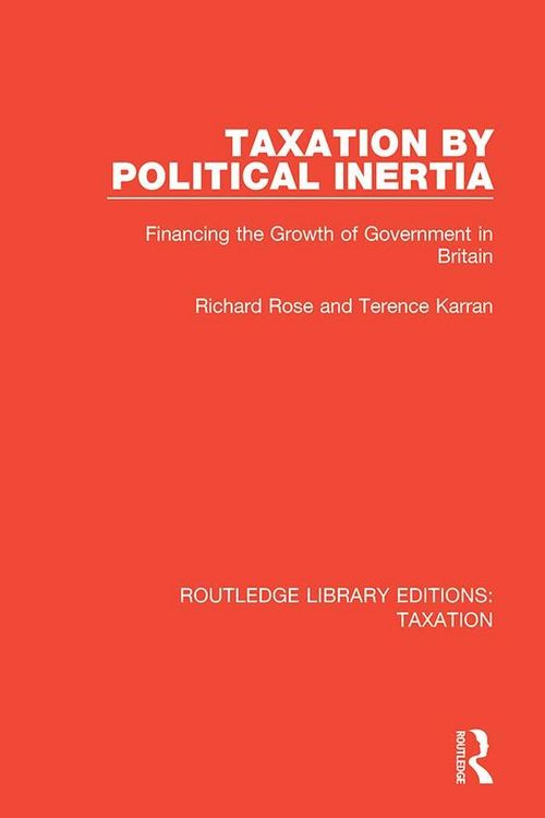 Produktbild: Taxation by Political Inertia