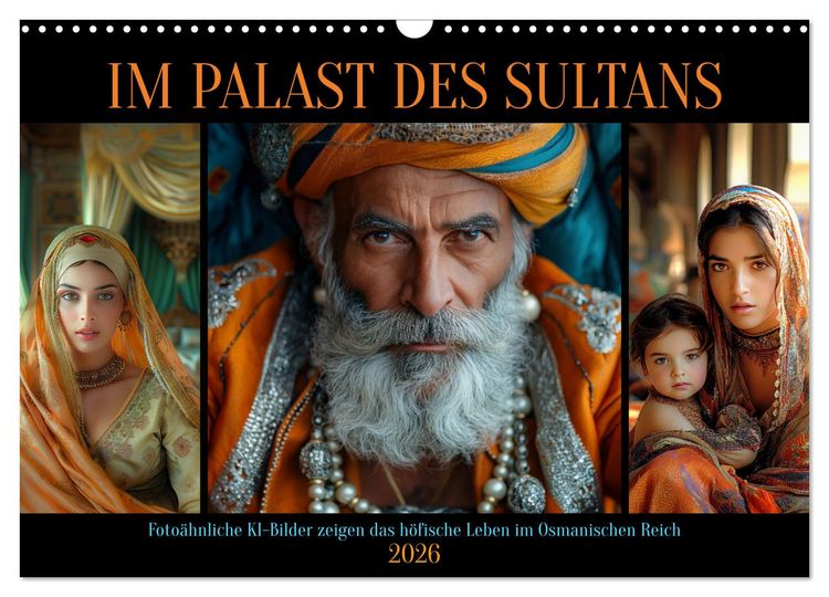 Produktbild: Im Palast des Sultans (Wandkalender 2026 DIN A3 quer), CALVENDO Monatskalender