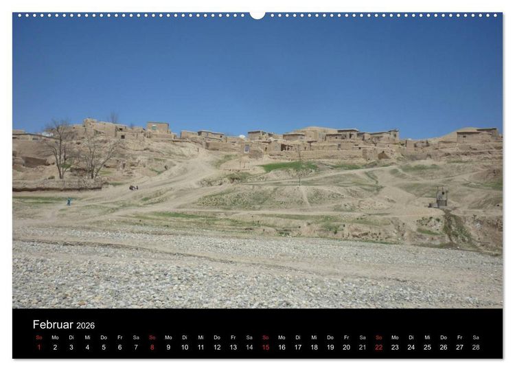Produktbild: Afghanistan (Wandkalender 2026 DIN A2 quer), CALVENDO Monatskalender