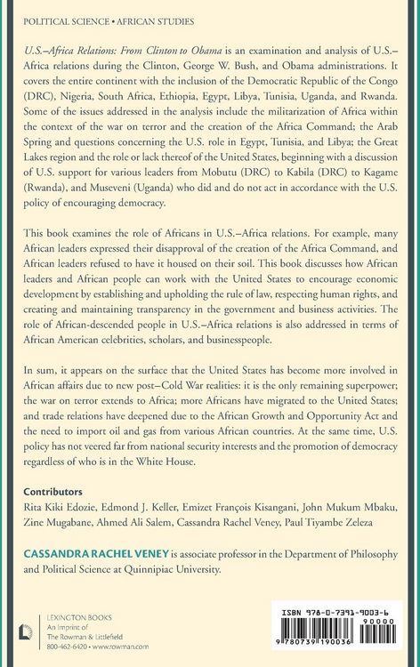 Produktbild: U.S.-Africa Relations