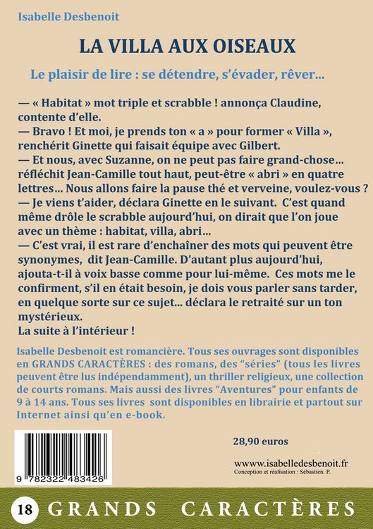 Produktbild: La Villa aux Oiseaux