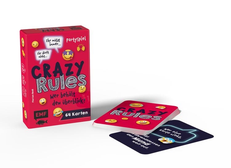 Kartenspiel: Crazy Rules - Wer behält den Überblick?