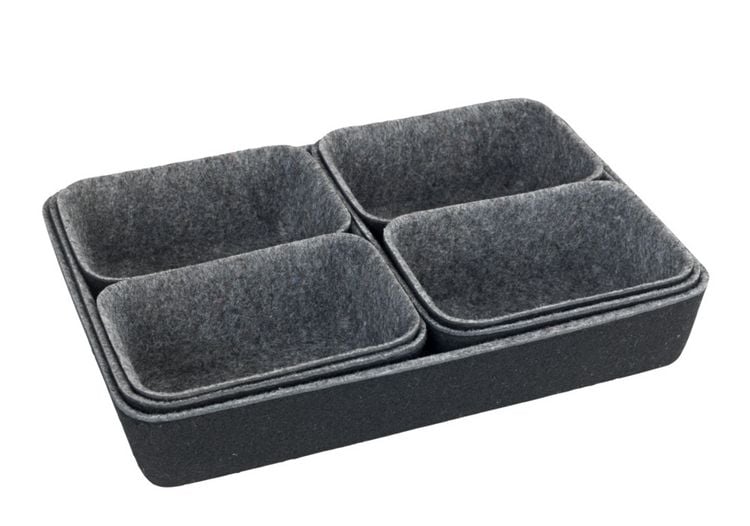 Produktbild: Schubladen Organizer Filz, 7-teilig