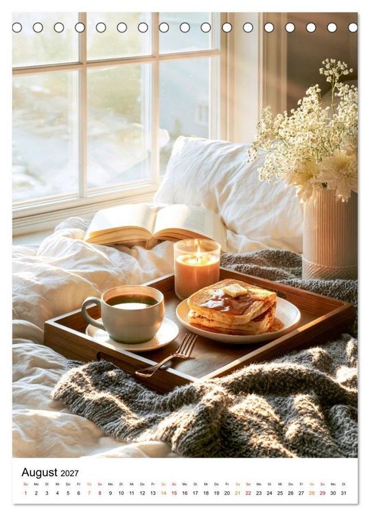 Produktbild: Kaffee - W&auml;rme f&uuml;r die Seele (Tischkalender 2027 DIN A5 hoch), CALVENDO Monatskalender