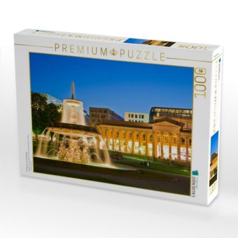 Produktbild: CALVENDO Puzzle K&ouml;nigsbau am Schlo&szlig;platz | 1000 Teile Lege-Gr&ouml;&szlig;e 64x48cm Foto-Puzzle f&uuml;r gl&uuml;ckliche Stunden