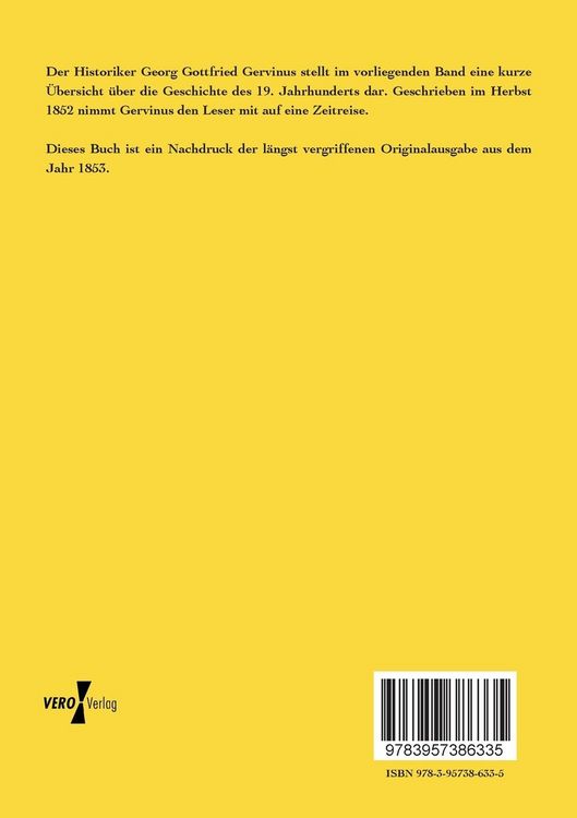 Produktbild: Einleitung in die Geschichte des neunzehnten Jahrhunderts