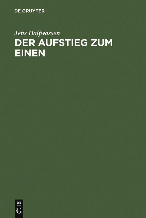 Produktbild: Der Aufstieg zum Einen