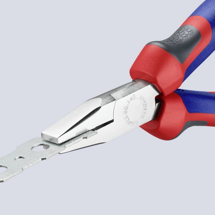 Produktbild: Knipex 20 05 140 Werkstatt Flachzange Gerade Chrom-Vanadium Elektrostahl 140mm