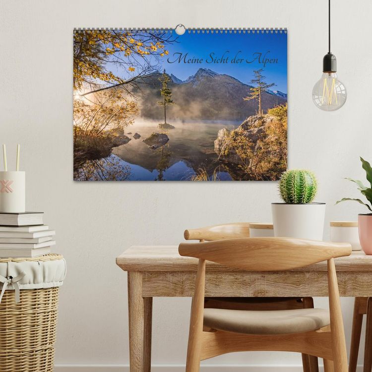 Produktbild: Meine Sicht der Alpen (Wandkalender 2026 DIN A3 quer), CALVENDO Monatskalender