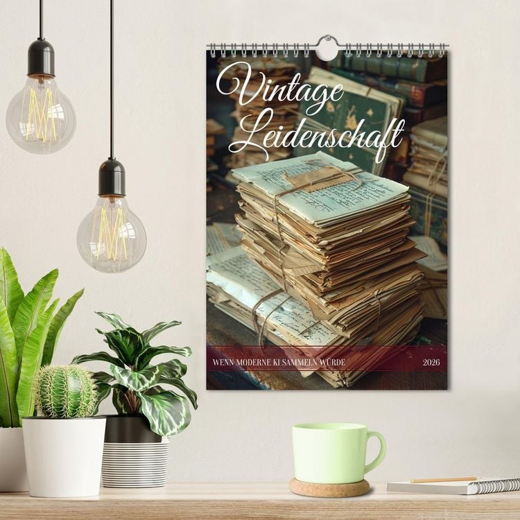 Produktbild: Vintage Leidenschaft (Wandkalender 2026 DIN A4 hoch), CALVENDO Monatskalender